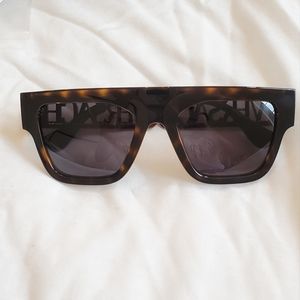 Versace 90s tortoise sunglasses